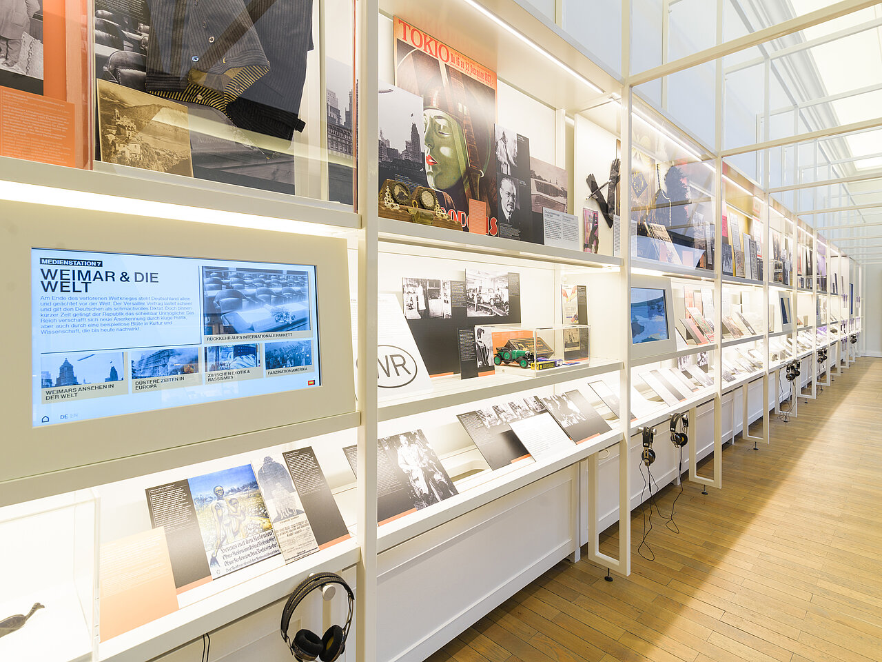 Blick in die Dauerausstellung, Foto: Thomas Müller Blick in die Dauerausstellung, Foto: Thomas Müller
