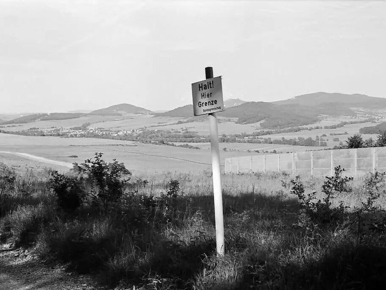 Zonengrenze zwischen Hessen und Thüringen, Archiv Point Alpha Stiftung, Urheber Ewald Trapp